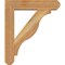 Ekena Millwork Funston Craftsman Rough Sawn Bracket w/ Offset Brace, Western Red Cedar, 6"W x 24"D x 28"H BKT0604X24X28FST04RWR - alternate 2